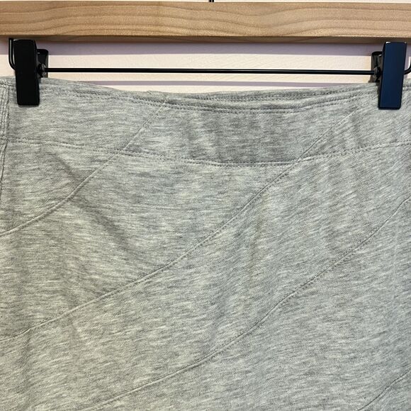 NWT Daily Practice by Anthropologie Seamed Midi Skirt Grey Women's Size XL - Picture 10 of 12
